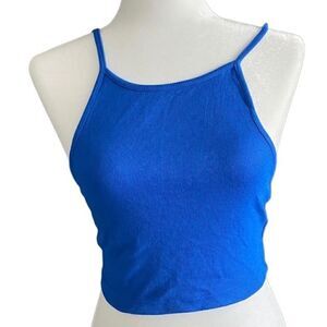 Bugzzi Tank Top Cropped Thin Straps SZ XS  NWT
